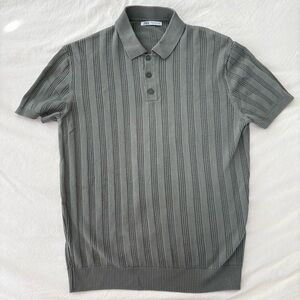 Zara Olive Polo Shirt